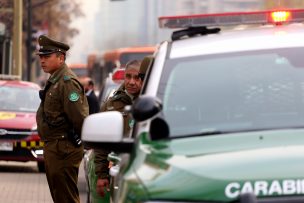 Un adolescente de 14 años detenido por Carabineros en banda que robó servicentro