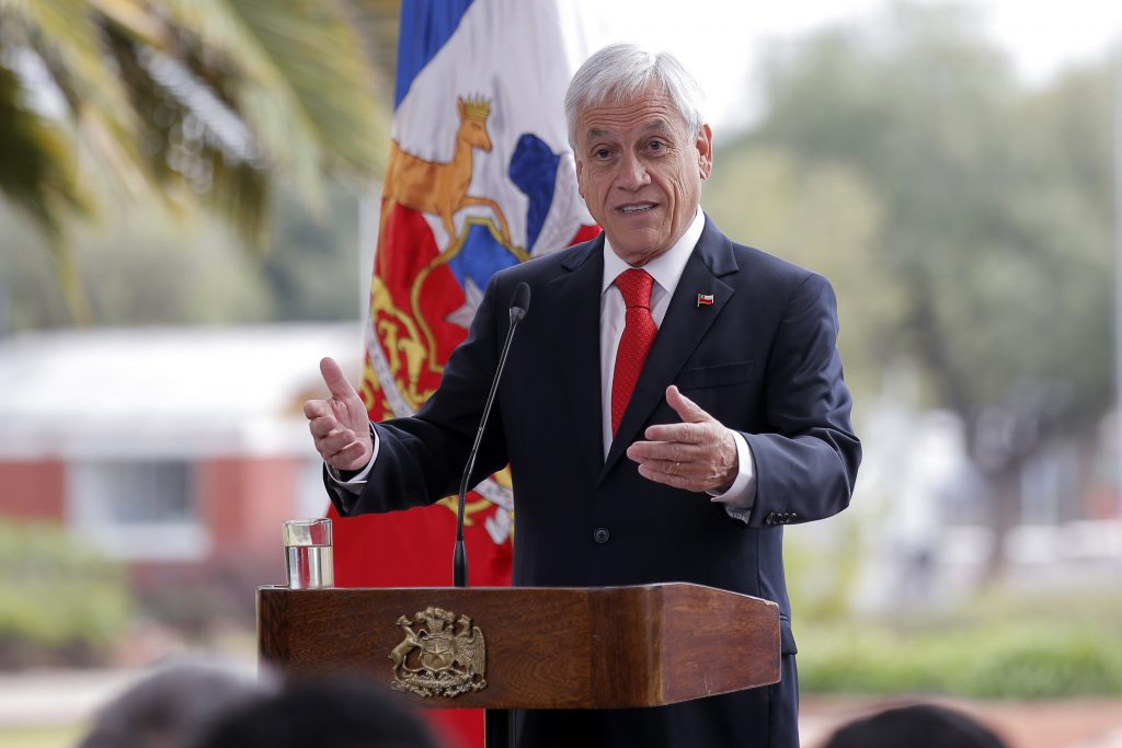Presidente Piñera y cifras de victimización: “Por fin están empezando a bajar”