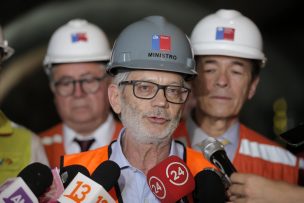 Ministro de Obras Públicas informó avances en obras del Túnel La Pirámide