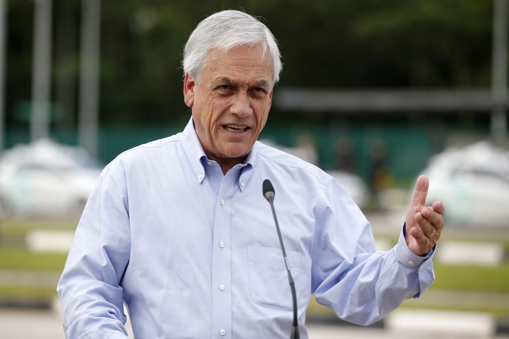Presidente Piñera en Enade: “Estoy consciente de los problemas de La Araucanía”