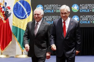 Presidentes Piñera y Temer firman Tratado de Libre Comercio entre Chile y Brasil