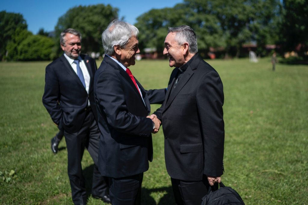 Obispo Vargas pidió a Piñera construir “un futuro de paz en justicia para todos”