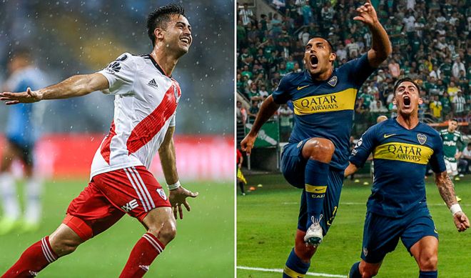 ¡Partidazo! Boca Juniors y River Plate empataron en una lluvia de goles en La Bombonera