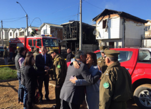 Incendio en la Región de Ñuble provoca la muerte de padres y sus pequeñas hijas