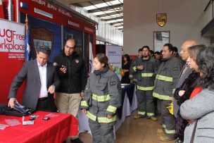 Cuerpo de Bomberos Metropolitano Sur  presentó Política de Prevención de Drogas y Alcohol