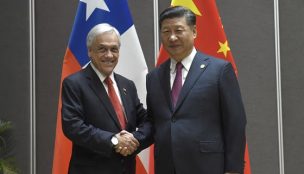 Presidente Piñera sostiene bilateral con el presidente de China y plantea la defensa del libre comercio