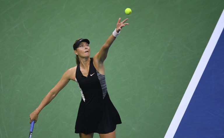 María Sharapova presentó su elegante pijama en Instagram