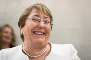 Bachelet mostró desacuerdo con la 