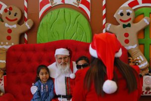 Imágenes: El espíritu navideño ya llegó a las calles de Santiago y al comercio