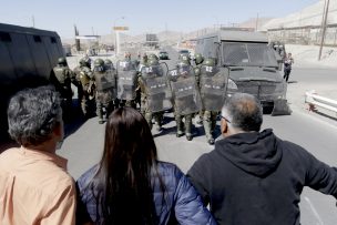 Carabineros detiene a dirigentes sindicales de Chuquicamata