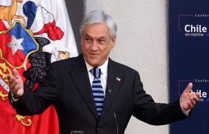 Presidente Sebastián Piñera le puso nota a su primer año de Gobierno