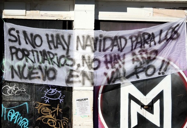 Dirigente portuario amenaza con seguir paralizados: “Si no hay navidad para los portuarios, no hay año nuevo en Valparaíso”