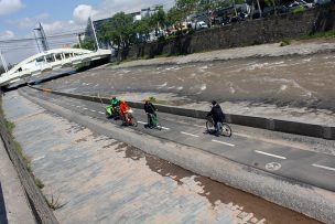 Encuentran a persona sin vida en la ribera del río Mapocho