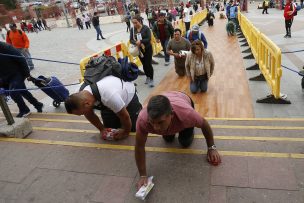 Ruta 68 cerrada y se esperan más de un millón de peregrinos en Lo Vásquez