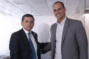 Este viernes, Eduardo Bolsonaro se reúne con el ministro de Hacienda