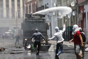 Nuevos incidentes en Valparaíso tras el rechazo de los portuarios al preacuerdo