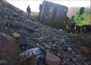 Imputan por homicidio culposo a conductor de bus chileno que volcó en Uspallata