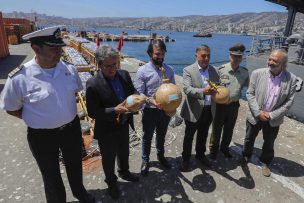 Autoridades inspeccionan instalación de fuegos artificiales en Valparaíso