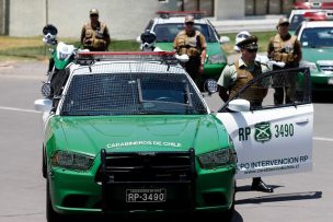 Fue detenido por Carabineros y luego se dio a la fuga conduciendo la misma patrulla