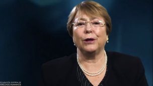 Michelle Bachelet llamó al Gobierno de Estados Unidos a tomar 