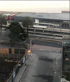 Barricadas e incidentes en Valparaíso por protesta de trabajadores portuarios