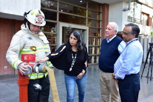 Intendencia Metropolitana inicia campaña de prevención de incendios en edificios