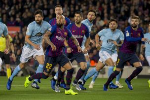 Arturo Vidal fue titular en nueva victoria del Barcelona