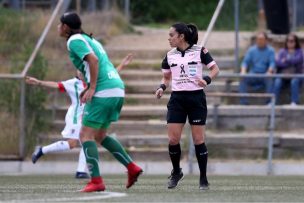 María Belén Carvajal será la primera mujer en arbitrar un partido de fútbol profesional masculino en Chile