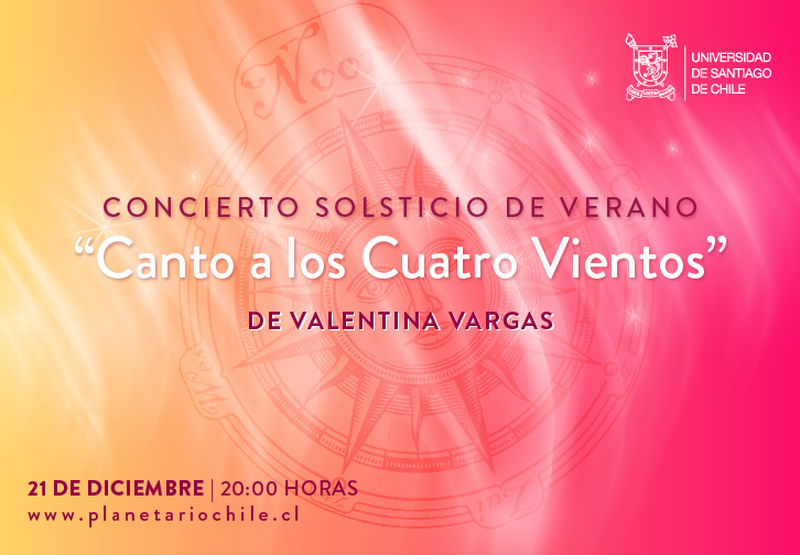 Planetario USACH celebrará este viernes el concierto solsticio “Canto a los cuatro vientos”