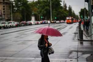 Alerta Temprana Preventiva para la RM por viento, lluvia y aguanieve