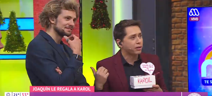 El íntimo regalo navideño de Joaquín Méndez a Karol Lucero: lo catalogaron como “asqueroso”