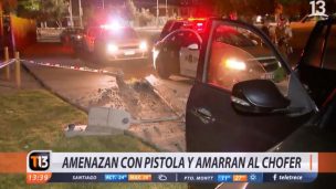 Piden un Uber, secuestran al conductor, le roban y terminan chocando