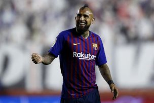 Arturo Vidal nuevamente será titular en el Barcelona