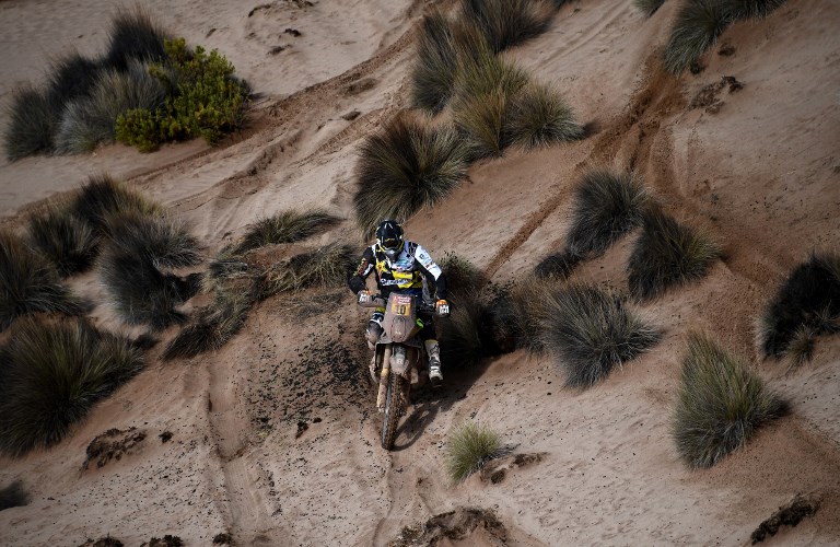 Pablo Quintanilla tuvo una lamentable cuarta etapa en el Dakar