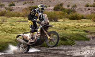 Quintanilla luchó pero no pudo recuperar el liderato del Dakar