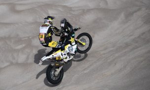 Quintanilla se mete en la pelea del Dakar a falta de dos etapas