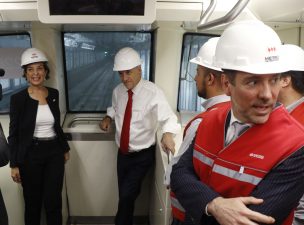 Este martes se inaugurará la Línea 3 del Metro de Santiago