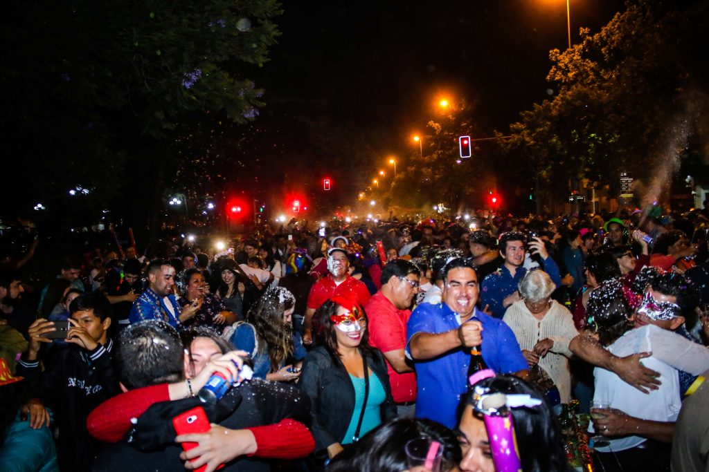 Fiesta de Año Nuevo en Movistar Arena terminó con incidentes