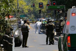 Artefacto explosivo en paradero de Transantiago moviliza a Carabineros