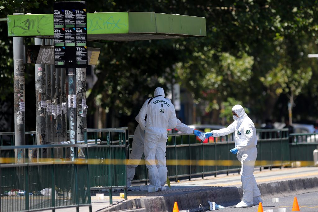 Víctima de bombazo en paradero del Transantiago relató lo ocurrido