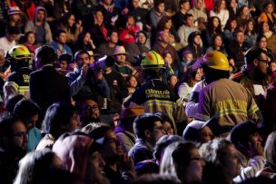 Fotos: Revisa el difícil momento que vivió el Festival de Olmué por incendio en el Patagual