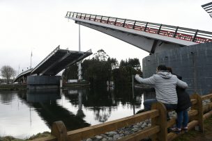 Inician faenas para realizar primer basculamiento de puente Cau Cau