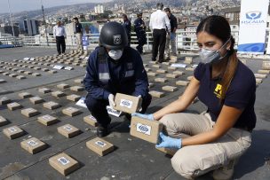 Más de 10.500 kilos de cocaína salen de puertos chilenos a Europa