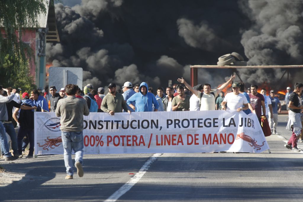 La “guerra de la jibia” continúa: pescadores amenazan con radicalizar protestas