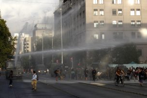 Con al menos cuatro detenidos culminó manifestación por muerte de Catrillanca