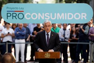 Presidente Piñera firma envío de proyecto de ley Pro Consumidor