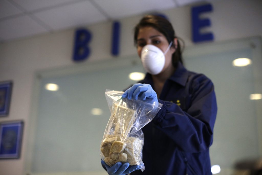Secuestro dejó a 9 detenidos y 10 kilos de clorhidrato de cocaína incautados