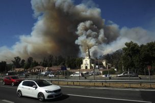 Santuario de Lo Vásquez se salvó por cambio del viento: Sospechoso quedó libre