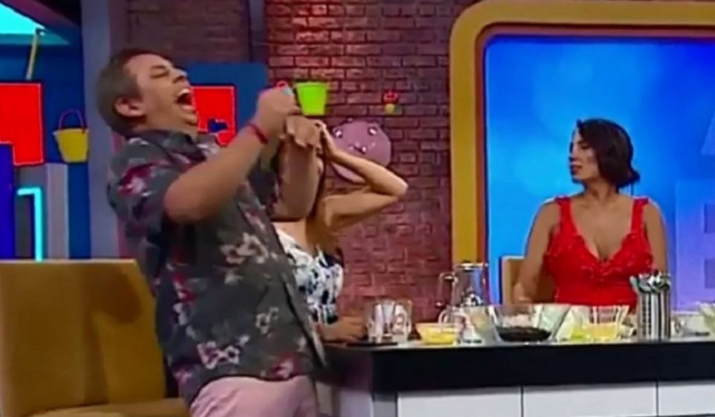 Explosiva risa de José Miguel Viñuela atemorizó a pequeña hija de “Titi” Aguayo