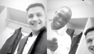 Alexis Sánchez y Lukaku celebraron triunfo de Manchester United al ritmo de exintegrante de Rojo